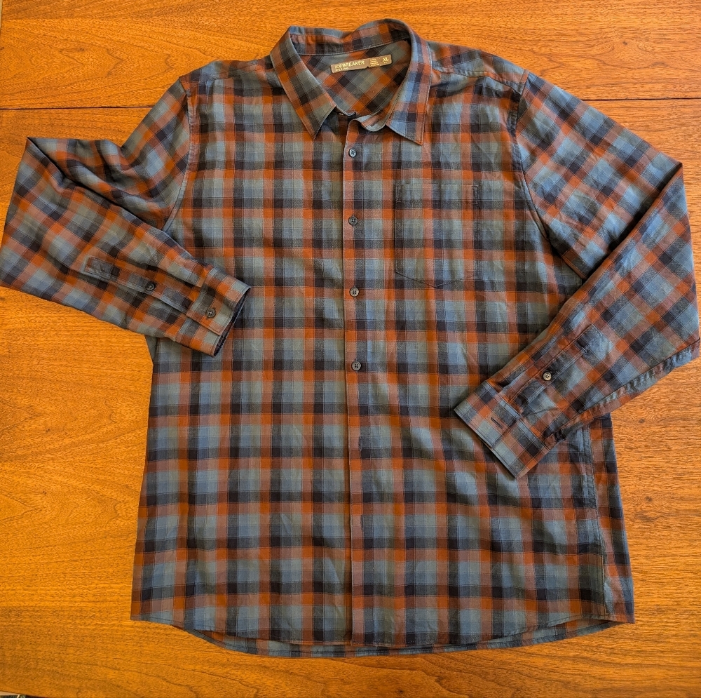 Long sleeve icebreaker wool short